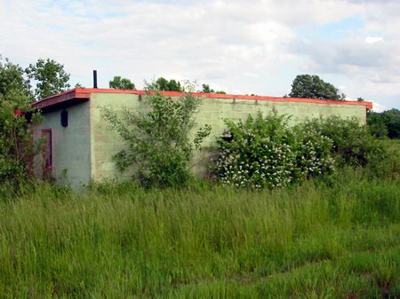 Burnside Drive-In Theatre - Concession - Photo From Water Winter Wonderland (newer photo)